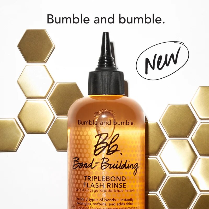 Bumble and Bumble Bb.Bond-Building Triplebond Flash Rinse lasna nega za poškodovane in krhke lase 250 ml