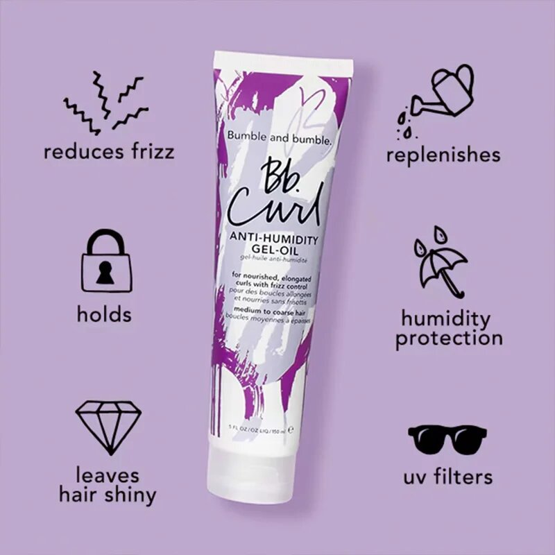 Bumble and Bumble Bb. Curl Anti-Humidity Gel-Oil vlažilno gelasto olje za valove proti krepastim lasem 150 ml