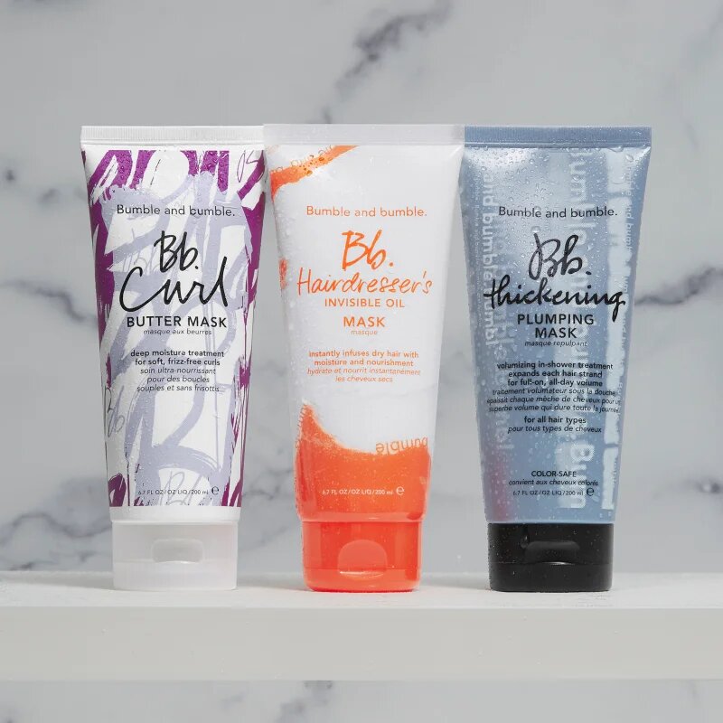 Bumble and Bumble Bb. Curl Butter Masque globinsko vlažilna maska za valovite in kodraste lase 200 ml