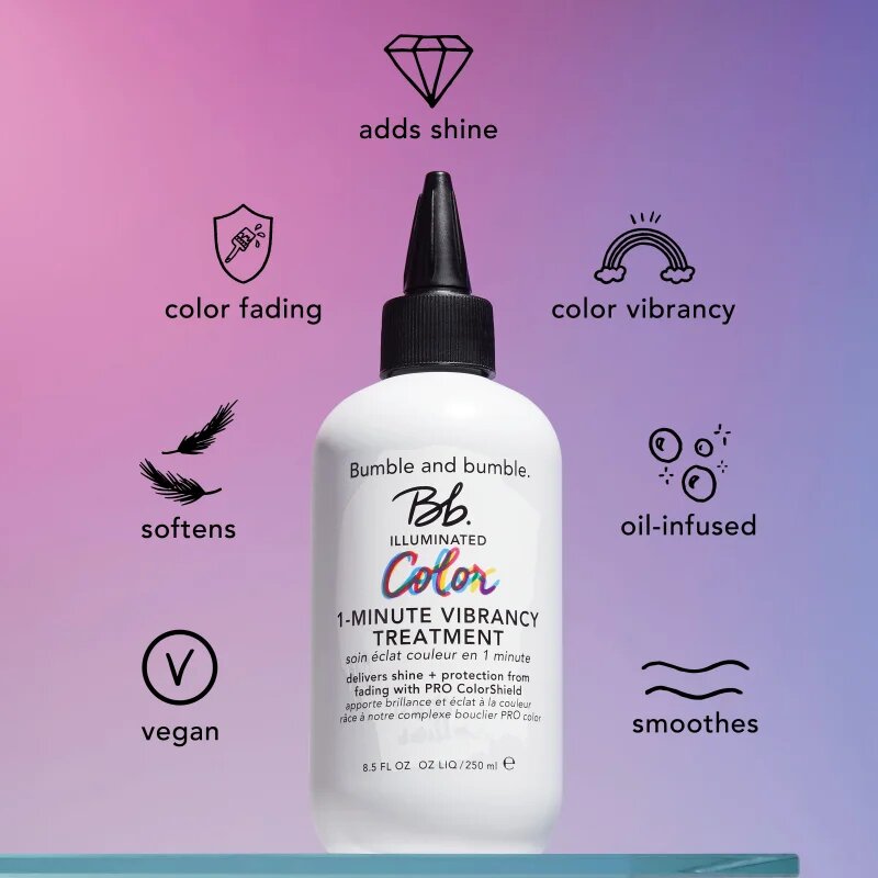 Bumble and Bumble Bb. Illuminated Color 1-Minute Vibrancy Treatment zaščitna nega za barvane lase 250 ml
