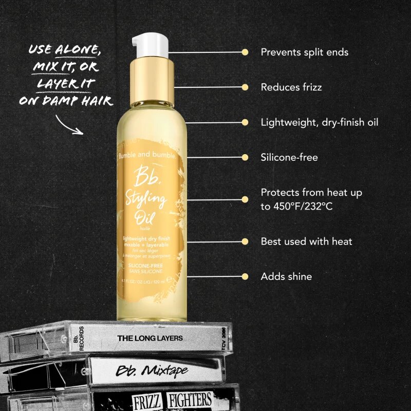 Bumble and Bumble Bb. Styling Oil olje za lase za gladko pričesko in volumen 25 ml