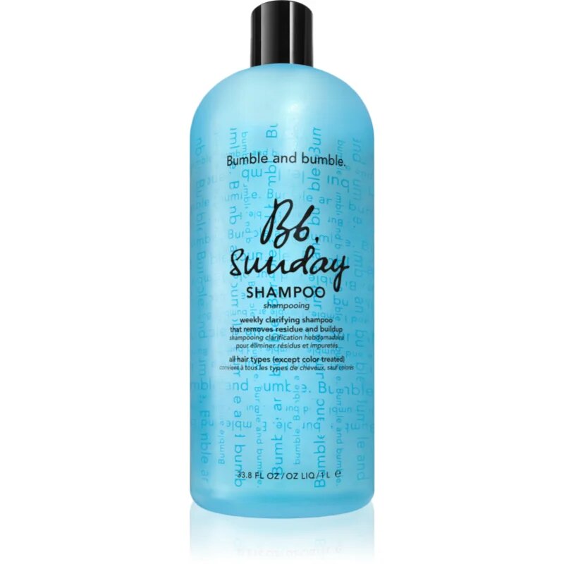 Bumble and Bumble Bb. Sunday Shampoo čistilni razstrupljevalni šampon 1000 ml