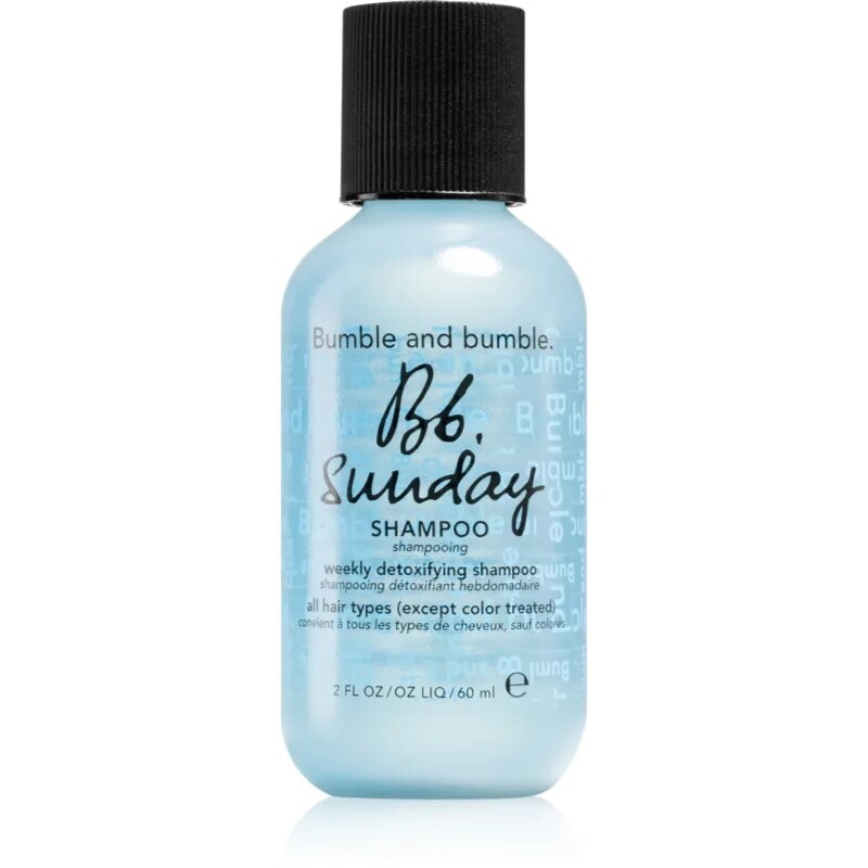 Bumble and Bumble Bb. Sunday Shampoo čistilni razstrupljevalni šampon 60 ml