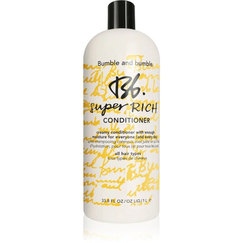 Bumble and Bumble Bb.Super Rich Conditioner kremasti balzam za lase ki dodaja hidracijo in sijaj 1000 ml
