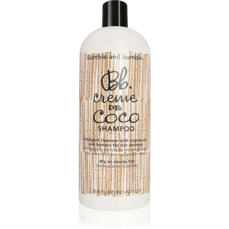 Bumble and Bumble Creme De Coco Shampoo vlažilni šampon za močne grobe in suhe lase 1000 ml