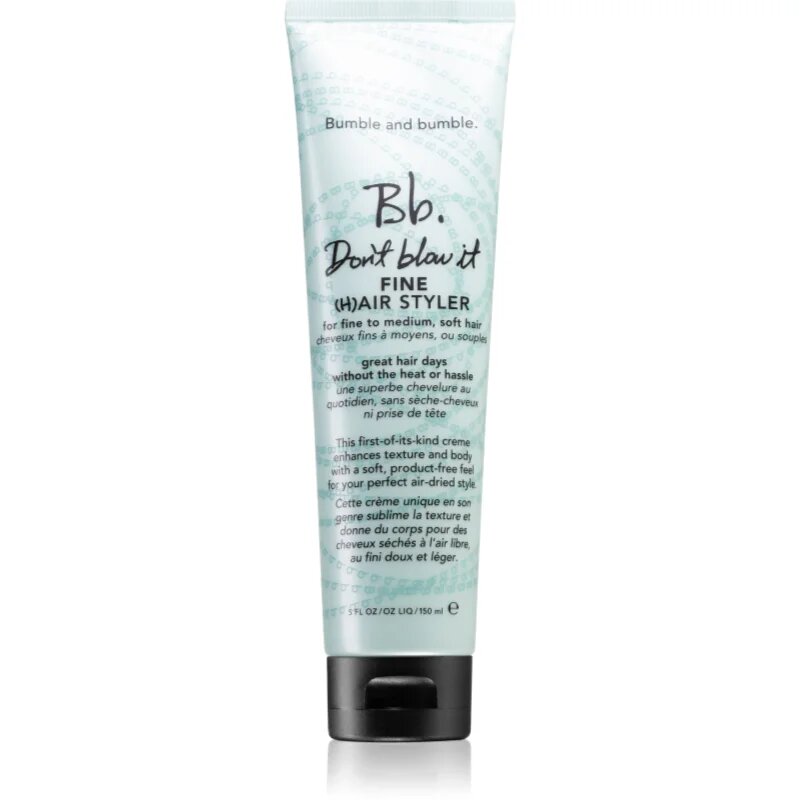 Bumble and Bumble Don't Blow It Fine (H)air Styler vlažilna nega brez spiranja za tanke lase 150 ml