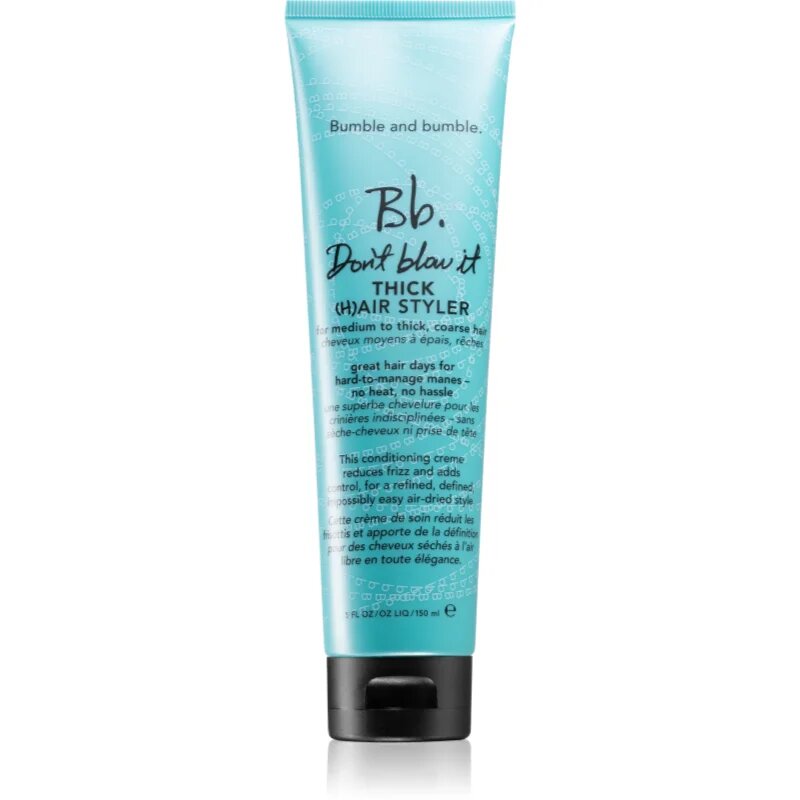 Bumble and Bumble Don't Blow It Thick (H)air Styler vlažilna nega brez spiranja za grobe lase 150 ml