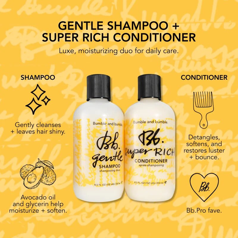 Bumble and Bumble Gentle Shampoo šampon za barvane kemično obdelane lase in posvetljene lase 250 ml