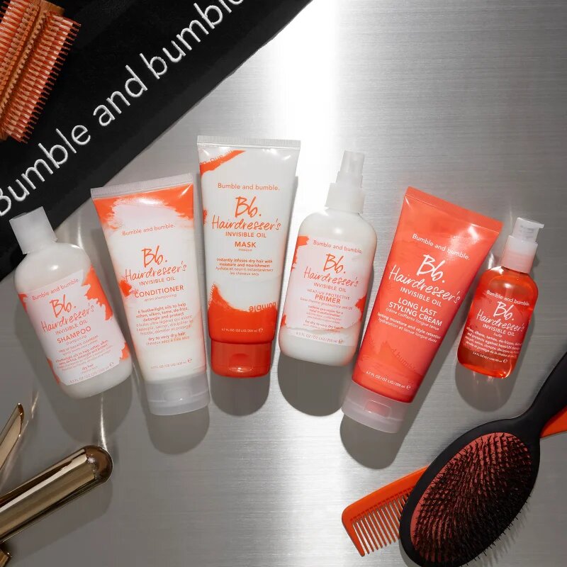 Bumble and Bumble Hairdresser's Invisible Oil Mask vlažilna in hranilna maska za suhe in krhke lase 200 ml