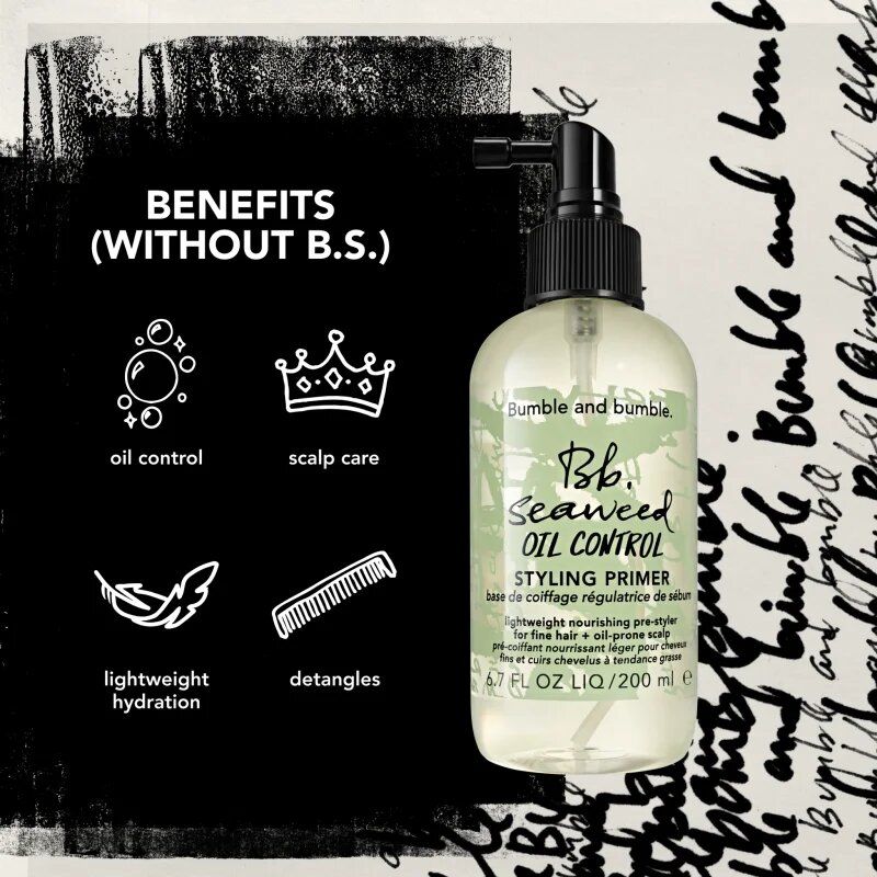 Bumble and Bumble Seaweed Oil Control Styling Primer pripravno pršilo za mastne lase 200 ml