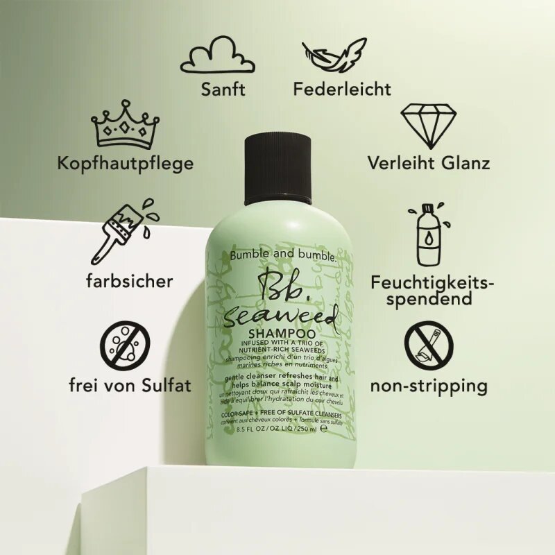 Bumble and Bumble Seaweed Shampoo šampon za valovite lase z izvlečki morskih alg 250 ml