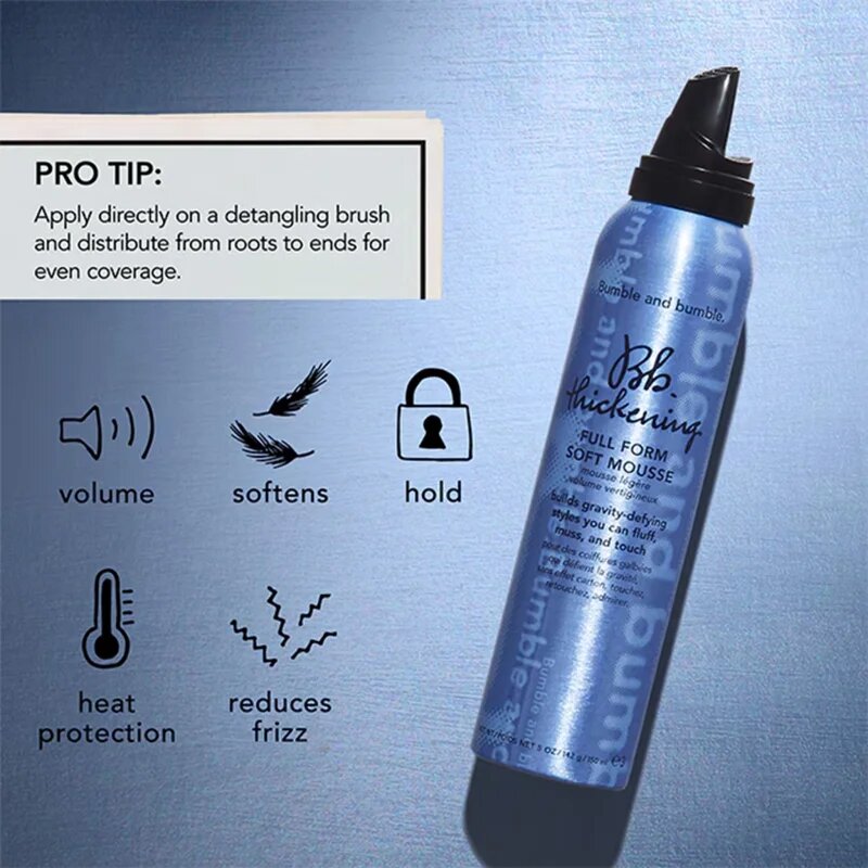 Bumble and Bumble Thickening Full Form Soft Mousse penasti utrjevalec za lase za bogat volumen 150 ml