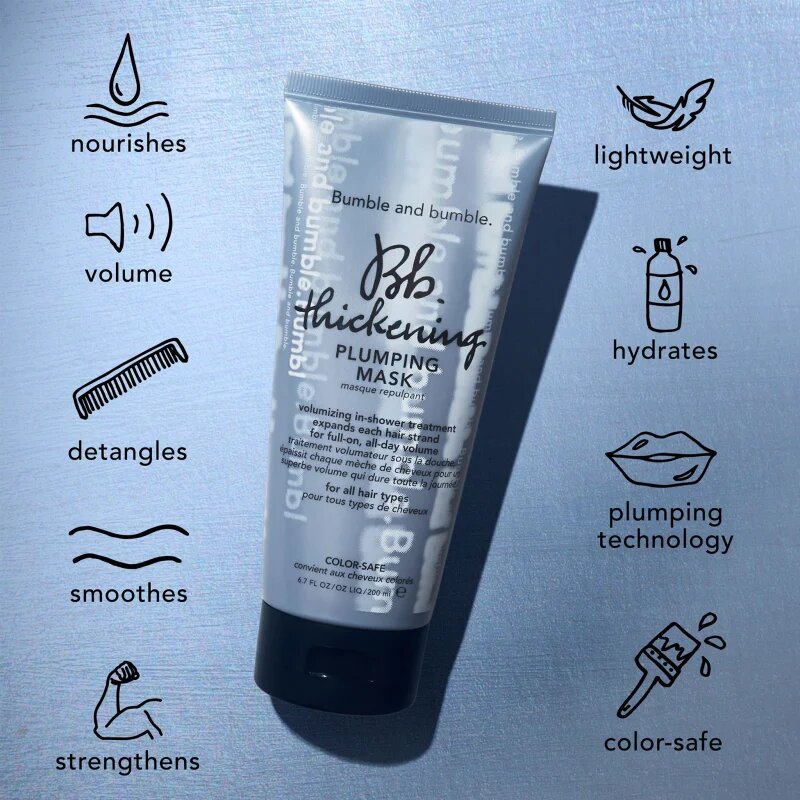 Bumble and Bumble Thickening Plumping Mask maska za lase za volumen 200 ml