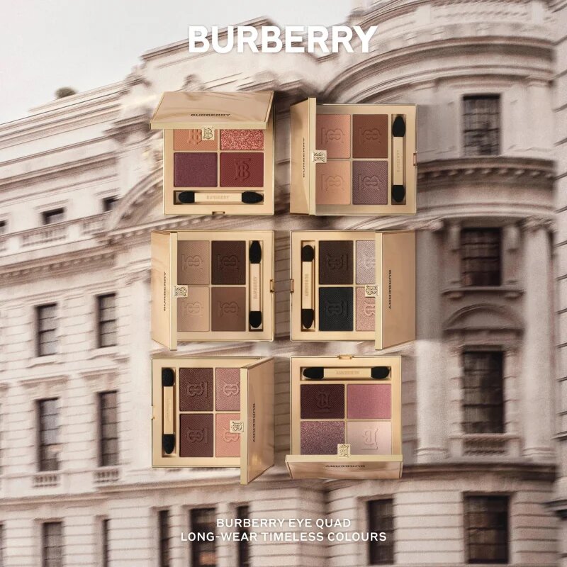 Burberry Eyequads Palette paleta senčil za oči odtenek Blush Beige 03 4.7 g