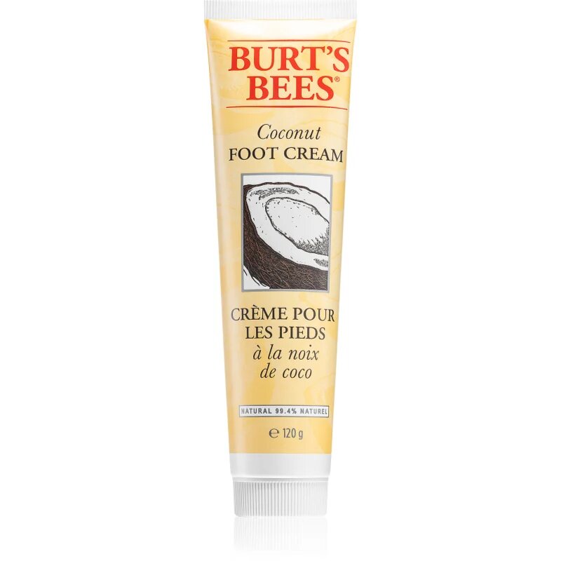 Burt’s Bees Coconut mehčalna krema za stopala s kokosom 121 g