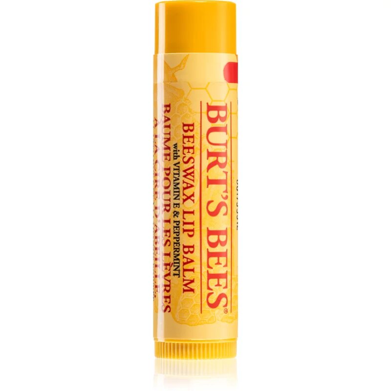 Burt’s Bees Lip Balm Original Beeswax balzam za ustnice s čebeljim voskom with Vitamin E & Peppermint 4.25 g