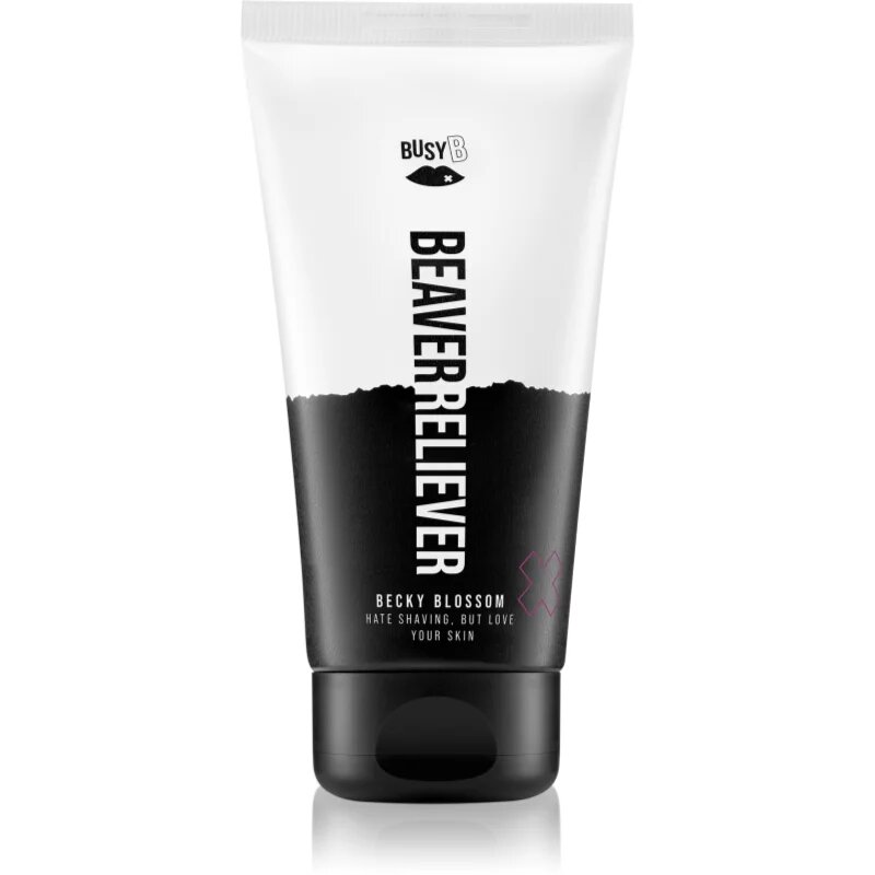 BusyB Beaver Reliever Becky Blossom balzam za po britju za občutljivo kožo 75 ml