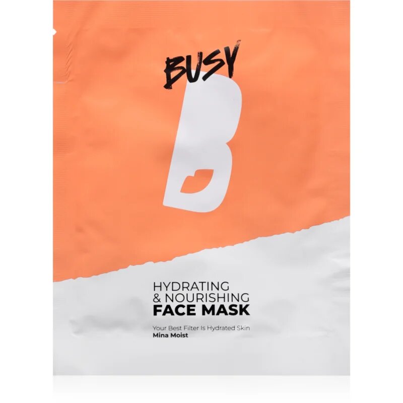 BusyB Hydrating & Nourishing Face Mask vlažilna in hranilna maska za obraz 1 kos