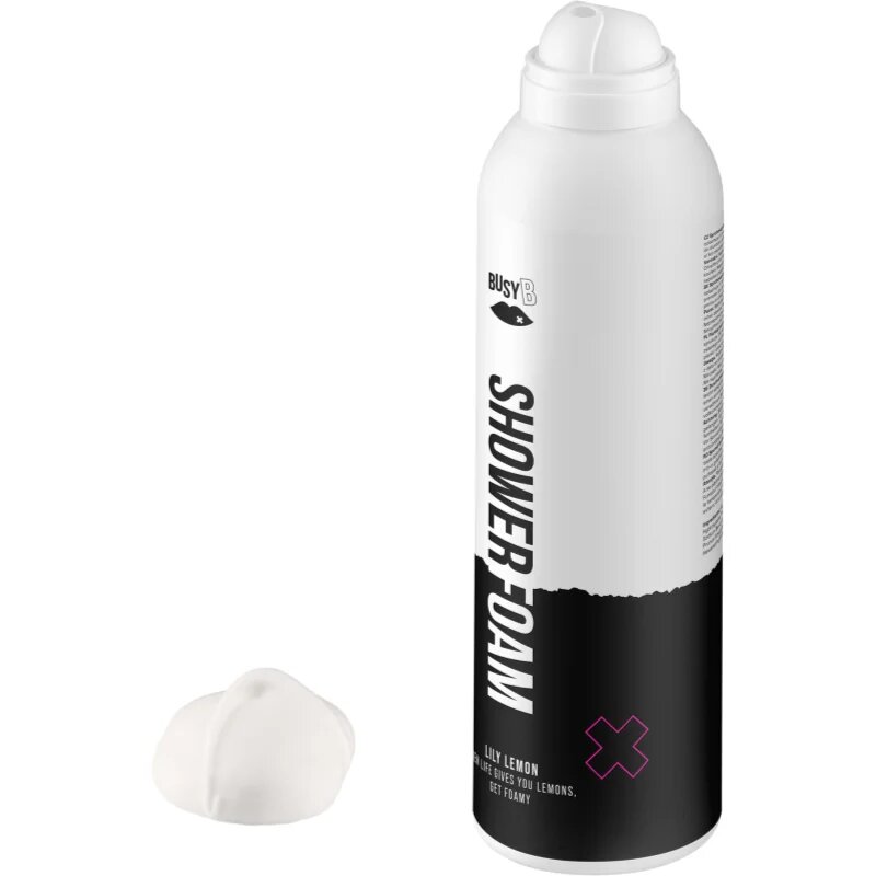 BusyB Lily Lemon Shower Foam pena za prhanje 200 ml