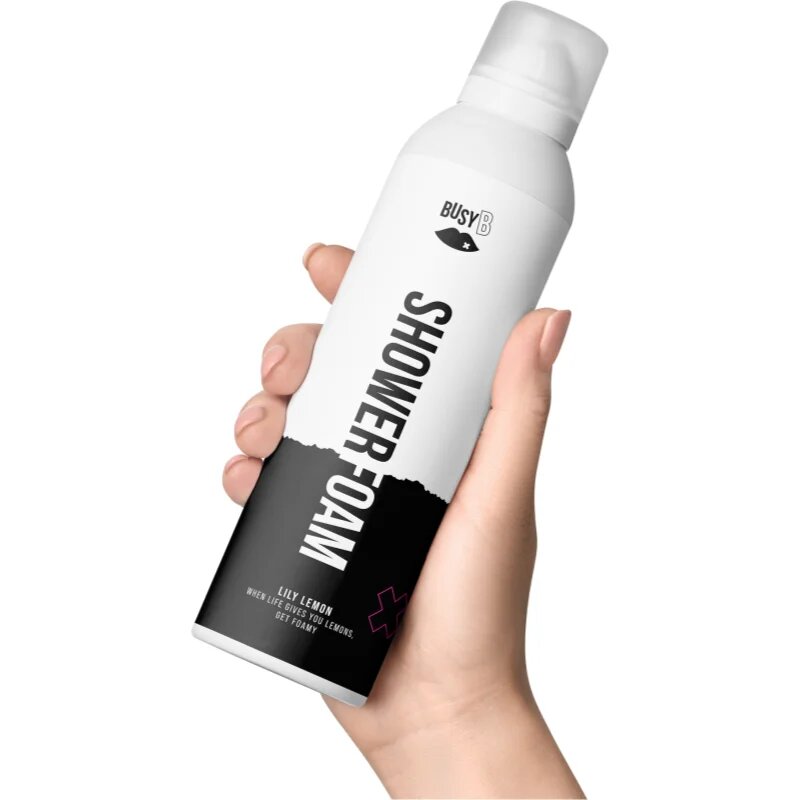 BusyB Lily Lemon Shower Foam pena za prhanje 200 ml