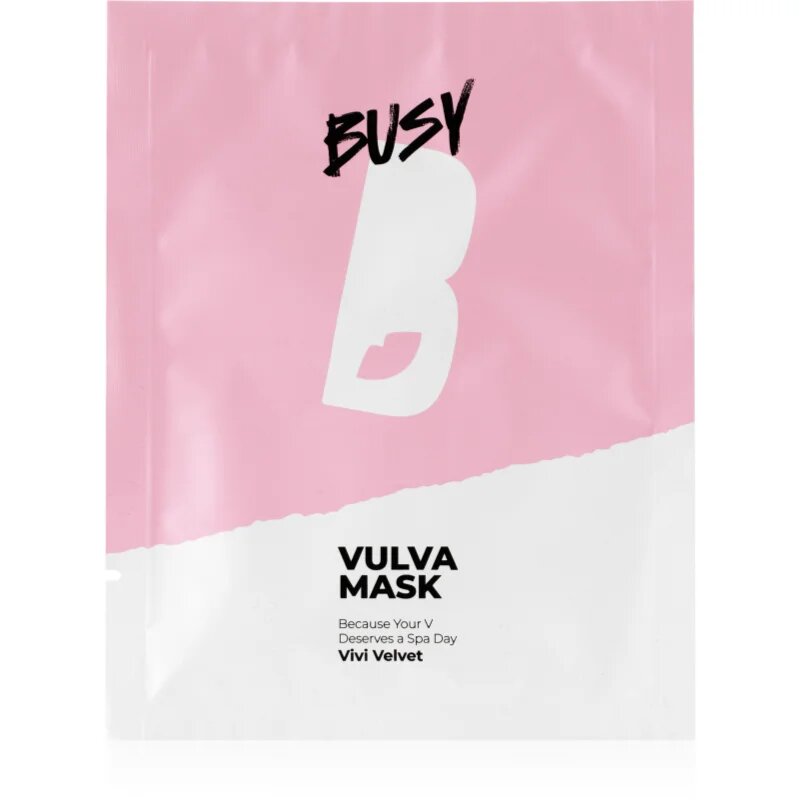 BusyB Vivi Velvet Vulva Mask maska za intimne predele 1 kos