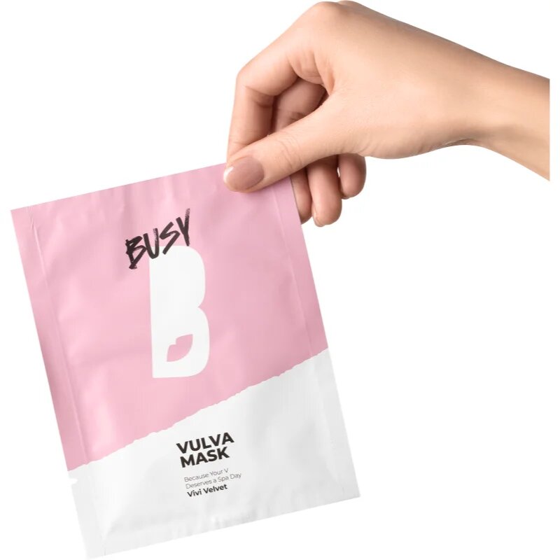 BusyB Vivi Velvet Vulva Mask maska za intimne predele 1 kos