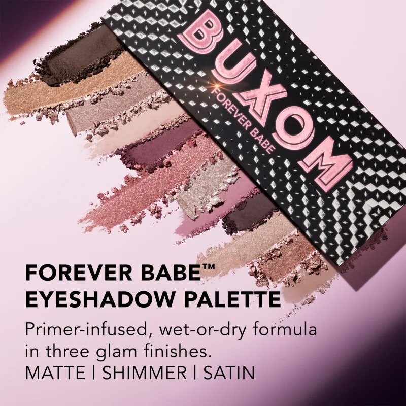 Buxom FOREVER BABE EYESHADOW PALETTE paleta senčil za oči 114 g