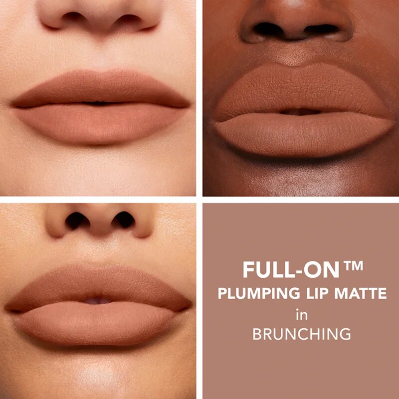 Buxom FULL-ON™ PLUMPING LIP MATTE lahka tekoča mat šminka odtenek Brunching 42 ml