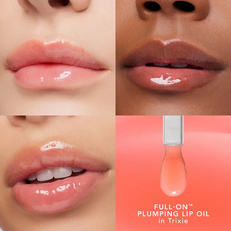 Buxom FULL ON™ PLUMPING LIP OIL sijaj za hidracijo in volumen ustnic odtenek Trixie 5.5 ml