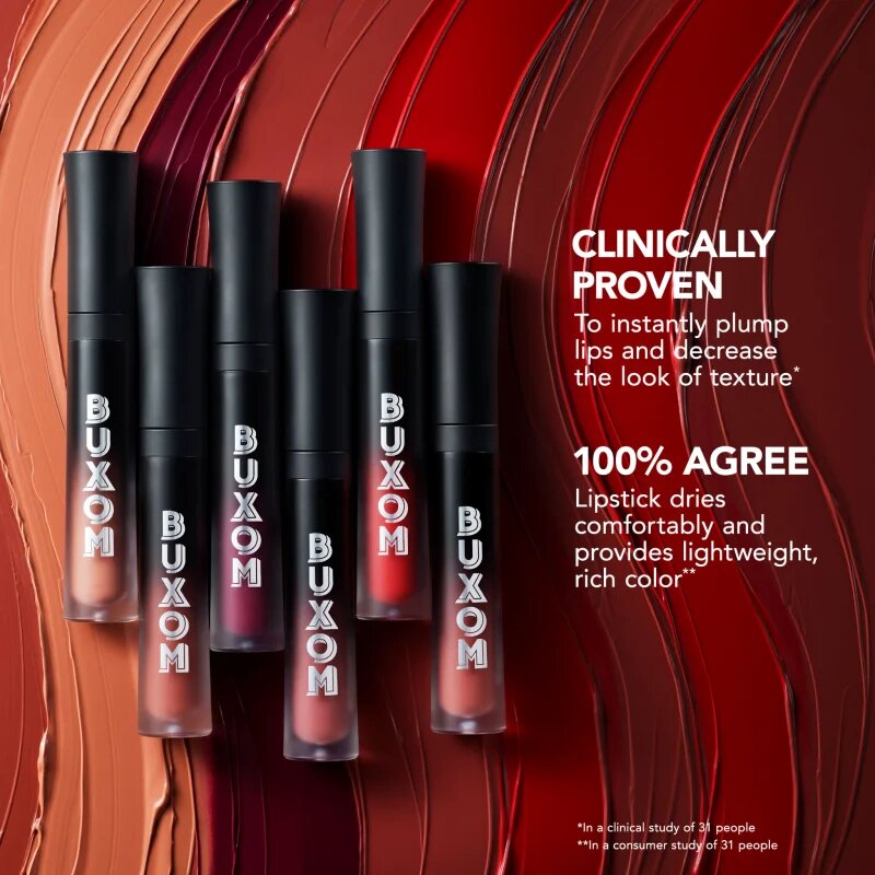 Buxom FULL ON™ PLUMPING LIQUID LIPSTICK MATTE tekoča šminka z mat učinkom odtenek 3.5 ml