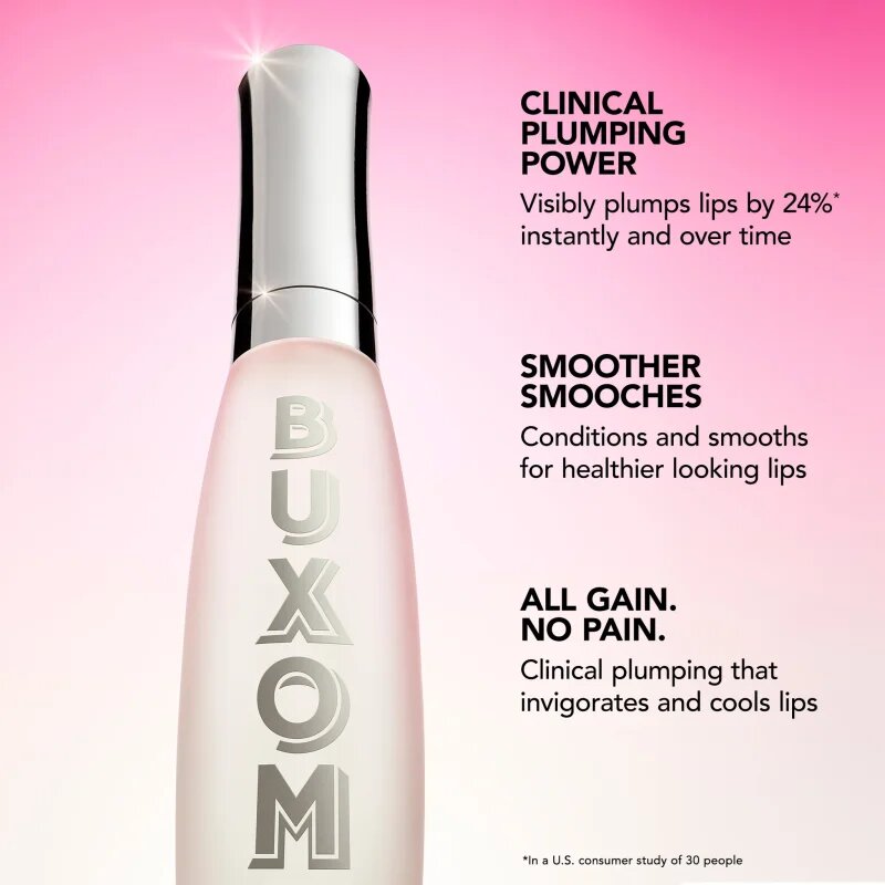 Buxom PLUMP SHOT™ COLLAGEN PEPTIDES ADVANCED PLUMPING LIP SERUM sijaj za ustnice za večji volumen odtenek SHEER TINTS - Plush Peach 4 ml