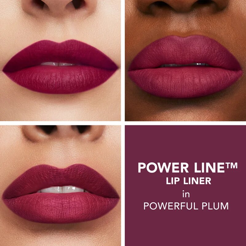 Buxom POWER LINE™ PLUMPING LIP LINER kremasti svinčnik za ustnice z učinkom povečanja odtenek Powerful Plum 03 g