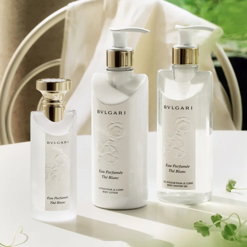 BVLGARI Eau Parfumée Au Thé Blanc darilni set uniseks