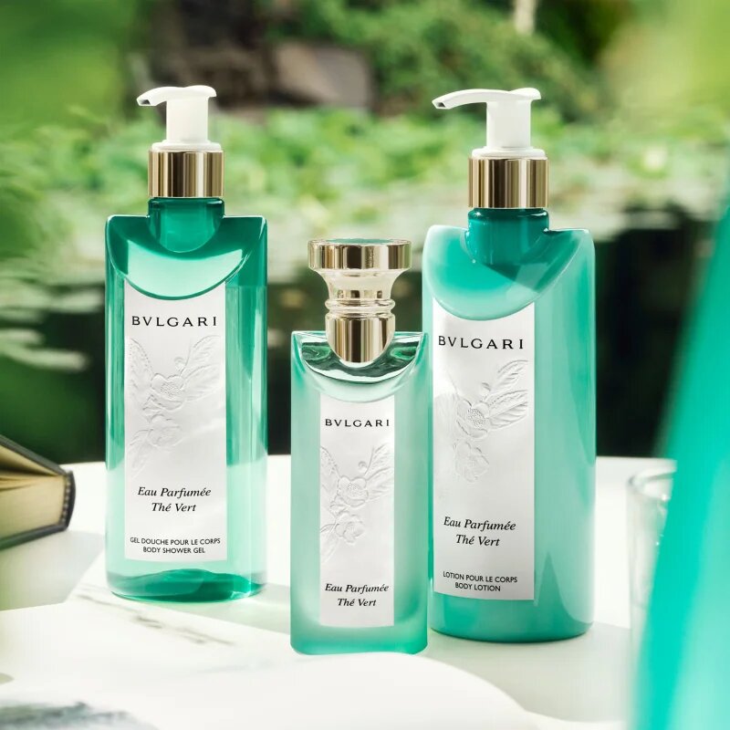 BVLGARI Eau Parfumée Au Thé Vert darilni set uniseks
