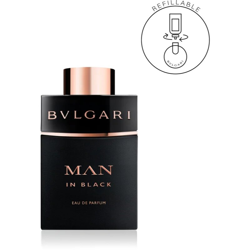 BVLGARI Man In Black parfumska voda polnilna za moške 60 ml