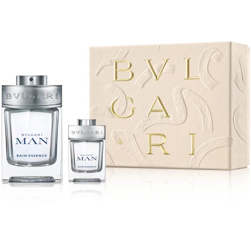 BVLGARI Man Rain Essence darilni set za moške