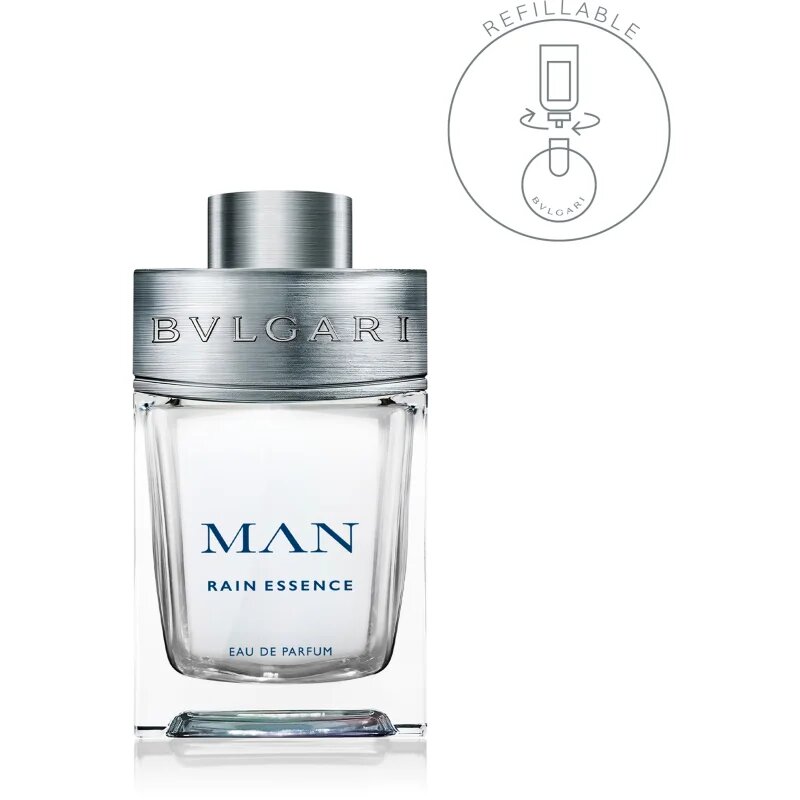 BVLGARI Man Rain Essence parfumska voda polnilna za moške 100 ml