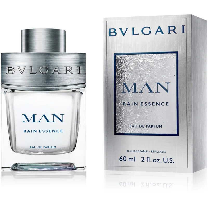 BVLGARI Man Rain Essence parfumska voda polnilna za moške 60 ml