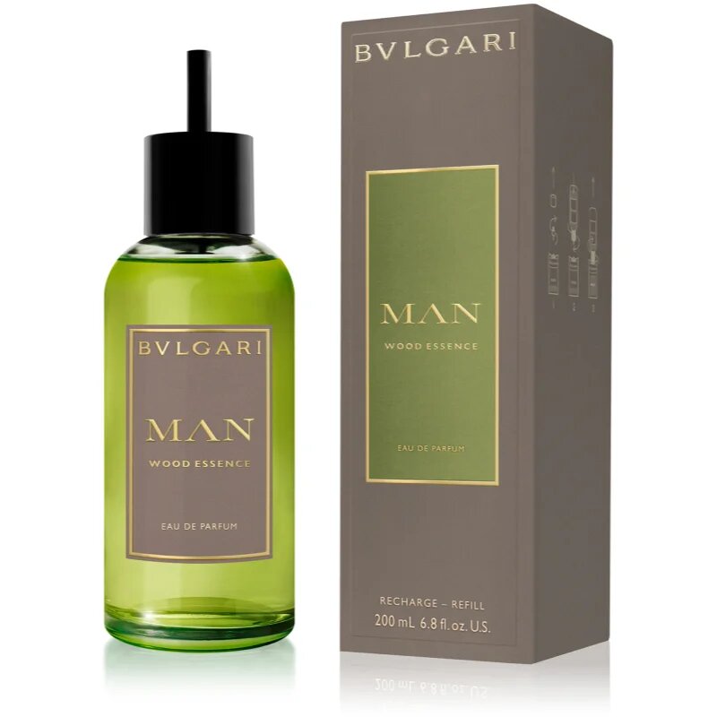 BVLGARI Man Wood Essence parfumska voda nadomestno polnilo za moške 200 ml