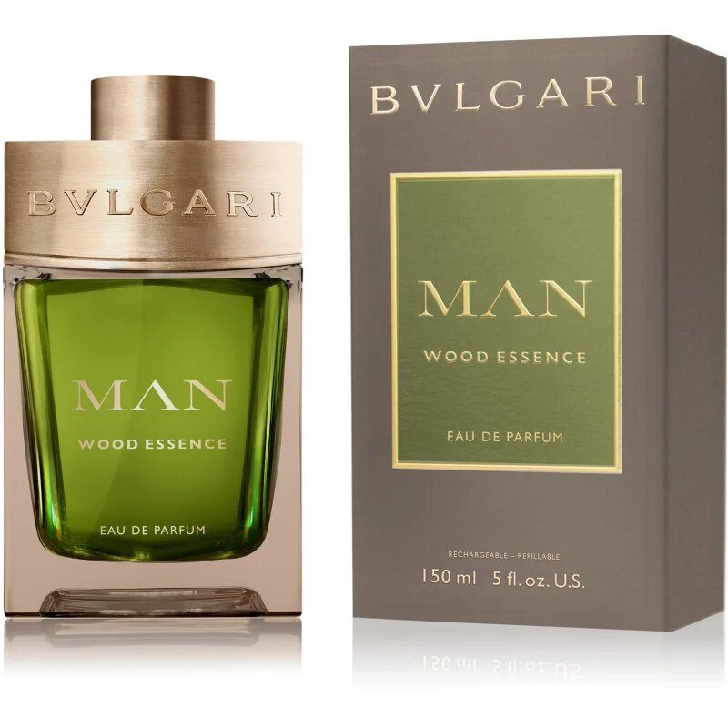 BVLGARI Man Wood Essence parfumska voda polnilna za moške 150 ml