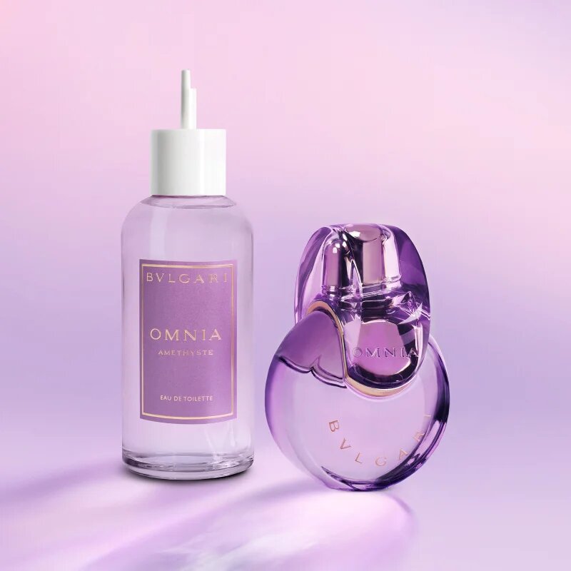 BVLGARI Omnia Amethyste toaletna voda polnilna za ženske 200 ml