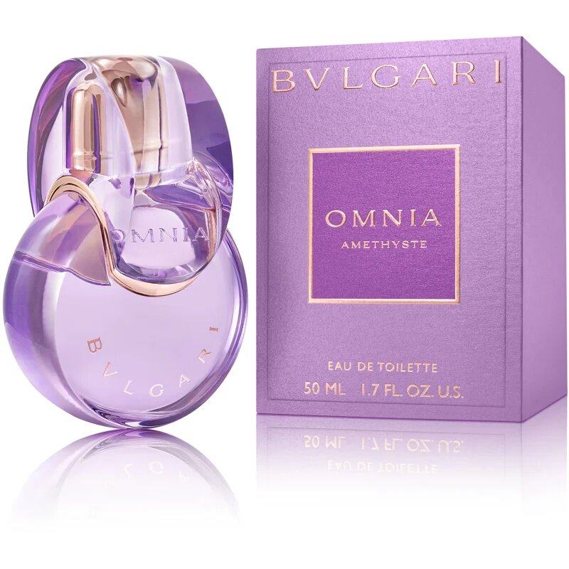 BVLGARI Omnia Amethyste toaletna voda polnilna za ženske 50 ml