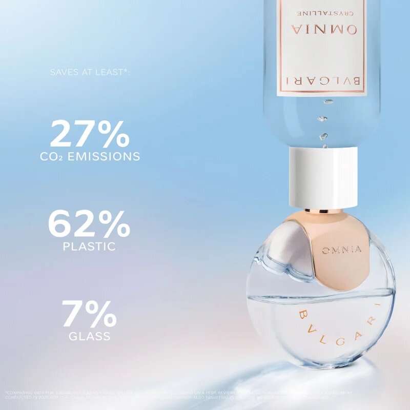 BVLGARI Omnia Crystalline toaletna voda nadomestno polnilo za ženske 200 ml