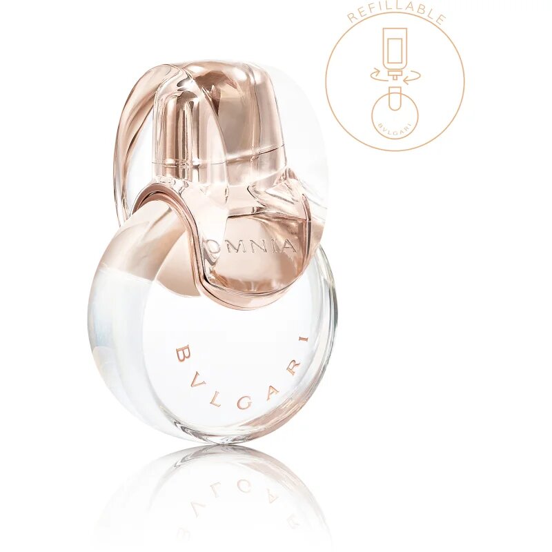 BVLGARI Omnia Crystalline toaletna voda polnilna za ženske 50 ml