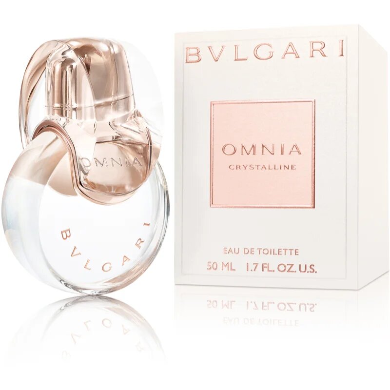BVLGARI Omnia Crystalline toaletna voda polnilna za ženske 50 ml
