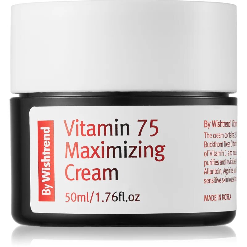 By Wishtrend Vitamin 75 revitalizacijska dnevna in nočna krema 50 ml