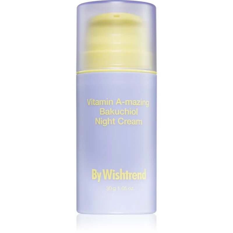 By Wishtrend Vitamin A-Mazing Bakuchiol Night Cream nočna krema za obraz z bakuchiolom 30 g