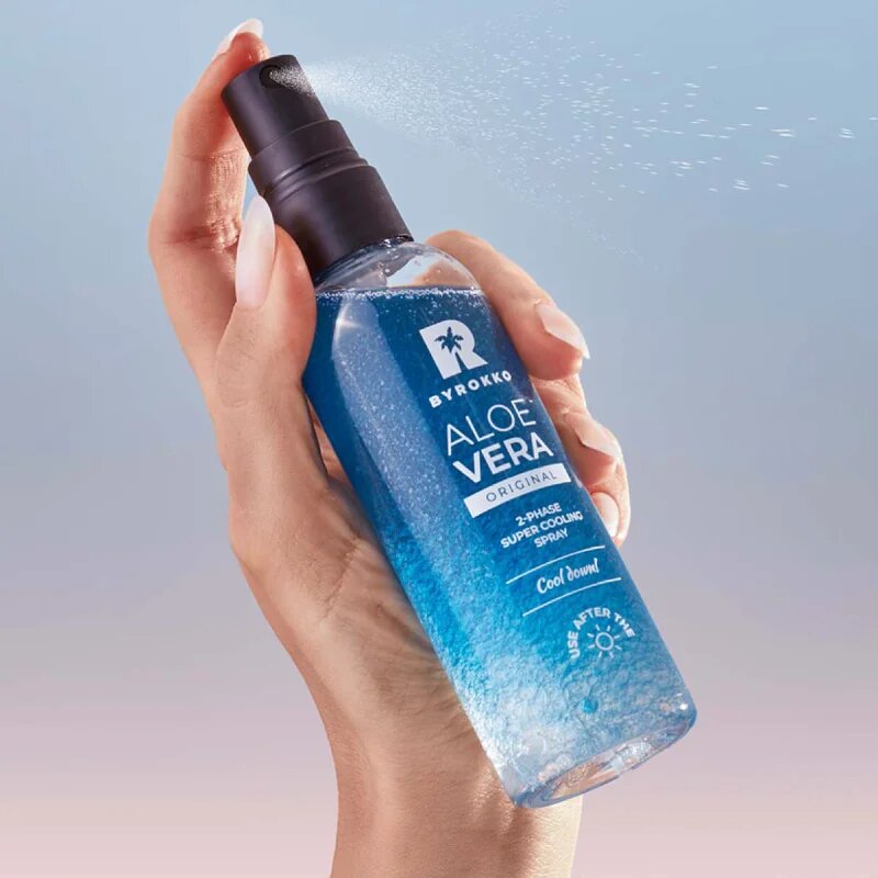 BYROKKO Aloe Vera Cooling Spray pršilo za po sončenju 104 ml