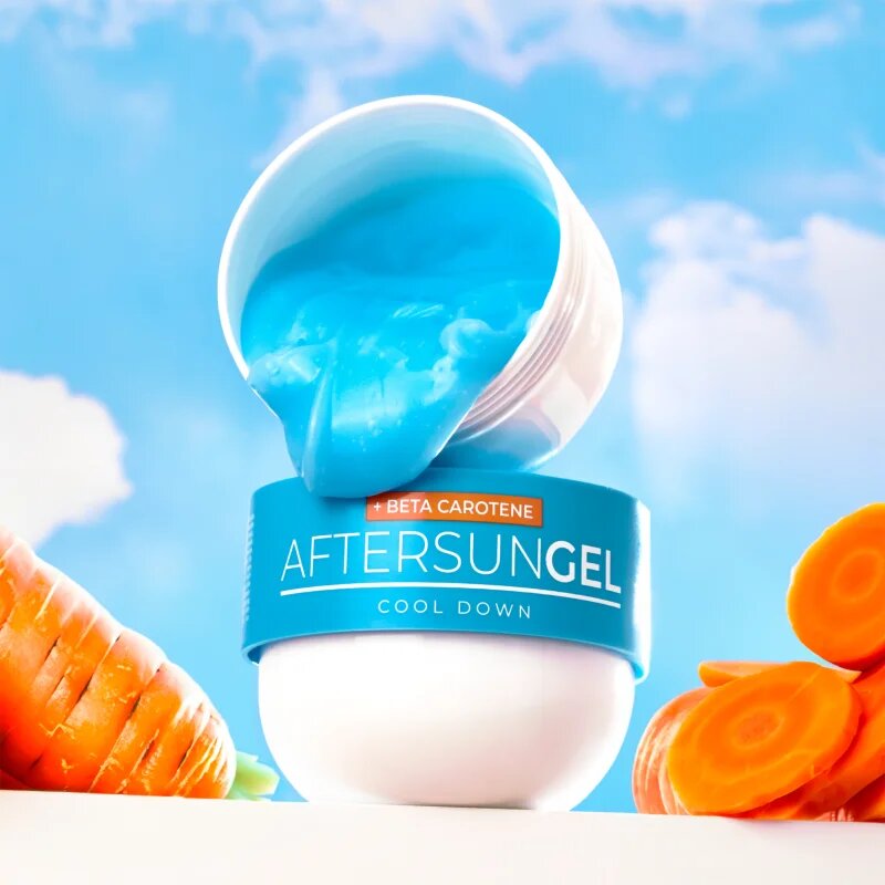 BYROKKO Beta Carotene After Sun Gel hladilni gel po sončenju 200 g