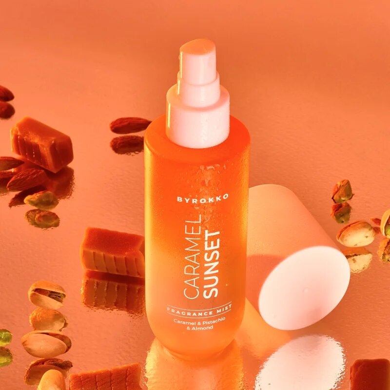 BYROKKO Caramel Sunset odišavljeno pršilo za telo za ženske 150 ml